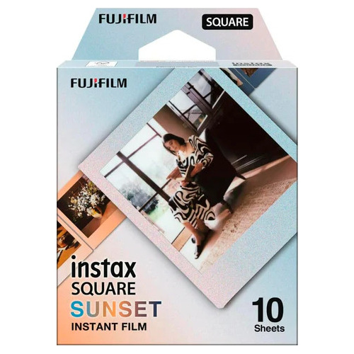 Cartucho Fujifilm Instax Square Sunset 10 Hojas