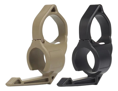 (bk) Soporte Para Linterna, Anillo De Nailon Para Soltar Los