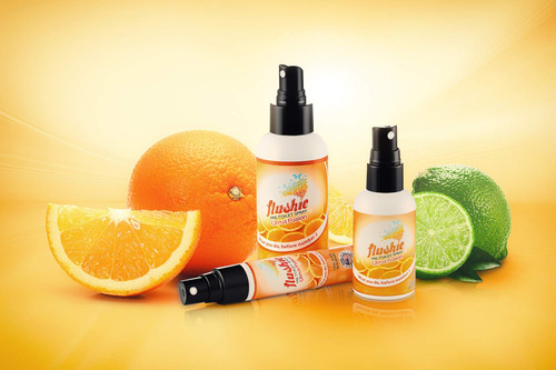 Spray Para Antes De Ir Al Baño, Flushie Citrus Scent, 120 Ml