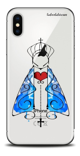 Capa Capinha Case Religiosa Fé Nossa Senhora J7 Prime/ J7