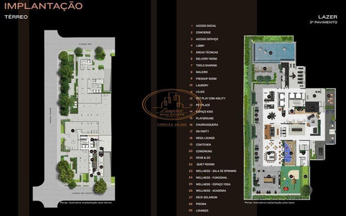 Apartamento Com 1 Dormitório(s) Localizado(a) No Bairro Moema Em São Paulo / São Paulo - 5038:925986