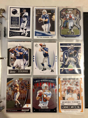 Carpeta Album De Cartas Coleccion Con 700 Tarjetas Nfl 