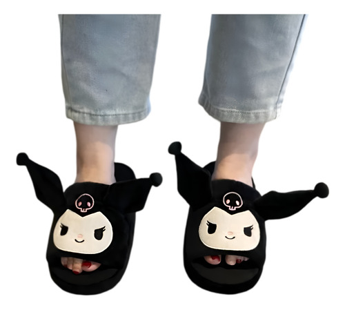 Pantuflas Kuromi Sanrio Cinnamoroll Mueve Orejas Encantadora