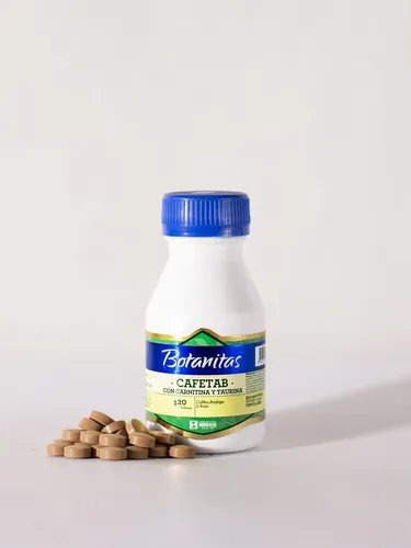 Cafetab Con Carnitina Y Taurina 120 - Unidad a $183