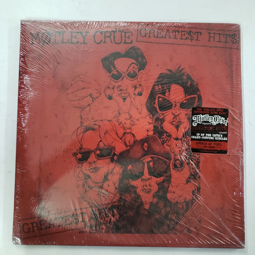 Motley Crue Greatest Hits Lp Doble De Usa Sellado