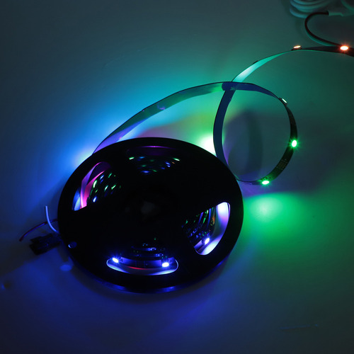 Tira De Luces Led Rgb, Tira De Led Rgb De 5 V, Usb, Con Cont