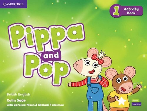 Pippa And Pop Level 1  Activity Book Br, De Sage, Colin. Editorial Cambridge Univ.press En Inglés