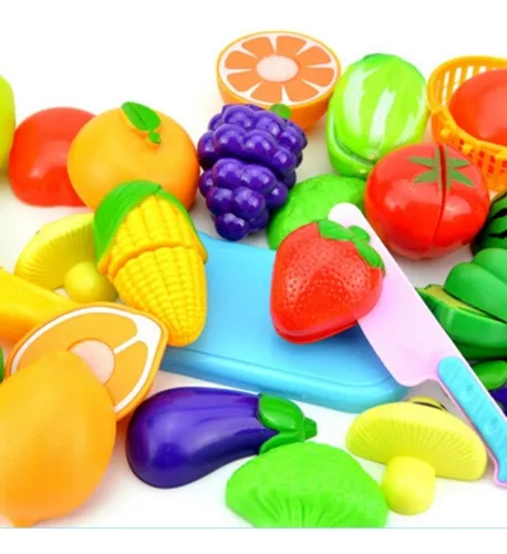 Kit cozinha com frutas de brinquedo - Importados Lili