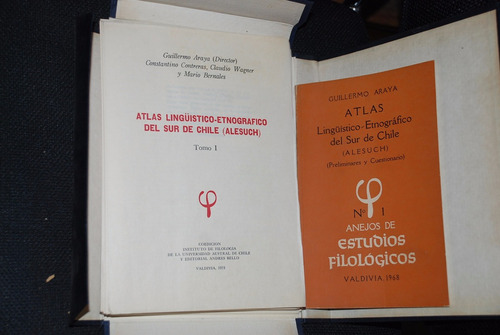 Atlas Linguistico Etnografico Sur Llanquihue Osorno Chiloe