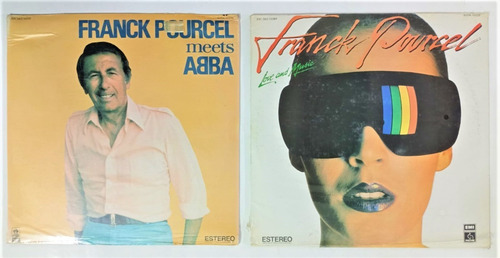 Franck Pourcel Love And Music / Meets Abba Lp´s Sellados