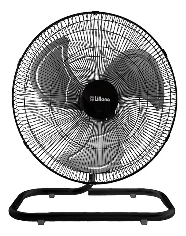 Ventilador de mesa turbo de 20 Liliana Vt20pow con aspas metálicas