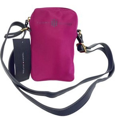 Cartera O Crossbody Mini Porta Celular Tommy Hilfiger - Viol