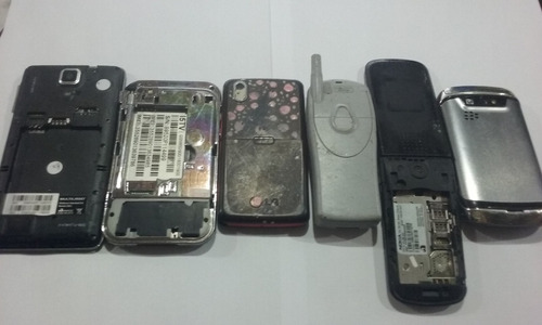 Lote Com 6 Celulares Para Reaproveitamento De Peças N29-7