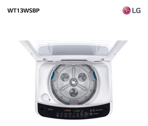 Lavarropas Superior LG 13 Kg Wt13wsbp - Garantía Oficial