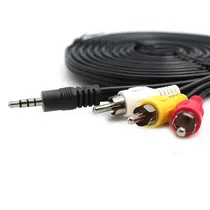 Comprar Cable Rca De Audio\u002Fvídeo Con Conector Plug De 3,5mm Estéreo