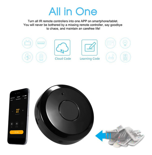 Wifi Ir Remoto Control Hub Wi-fi (2.4ghz) Activado Infrarroj