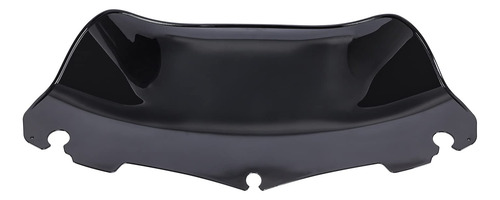 Parabrisas Ondulado Negro 23 Cm Para Harley Davidson Touring