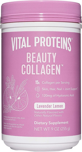Imagen 1 de 5 de Vital Proteins Beauty Collagen - Limon Lavanda 255g (9.0oz)