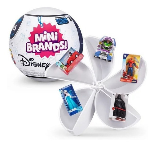 5 Sorpresas Mini Disney Brands Serie 1 Mystery Capsule Real 