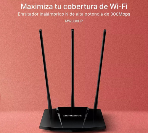 Router Mercusys MW330HP negro 110V/220V
