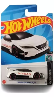 Nissan Leaf Nismo Rc 02 Blanco Hot Wheels Mattel
