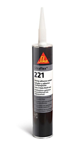 Sikaflex 221 Selladora Poliuretanico Alta Adherencia Colores