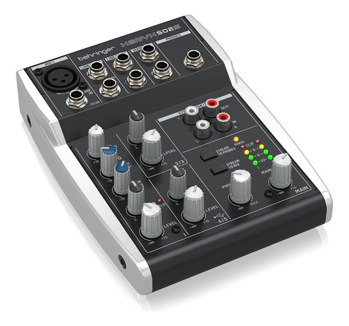 Behringer Xenyx 502s Mezcladora Analoga Compacta 5 Canales