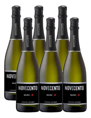 Espumante Novecento Extra Brut 750 Ml X6
