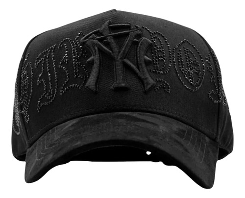 Gorra 31 Hats Thirty One Hats Ny Crystals Full Black
