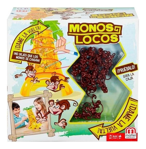 Monos Locos Clásico Original Mattel Games