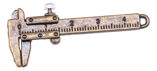 Calibrador Vernier Para Casa De Muñecas, Bronce