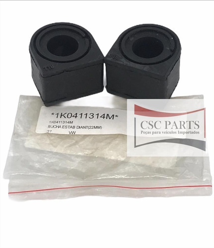 Kit Bucha Estabilizador Dianteiro Tiguan A3 Jetta Golf 22mm