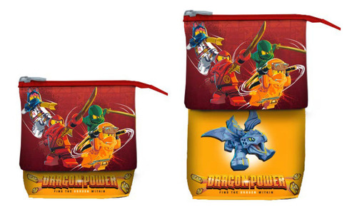 Estuche Para Lápices Iq Lego Ninjago Pop Up ---