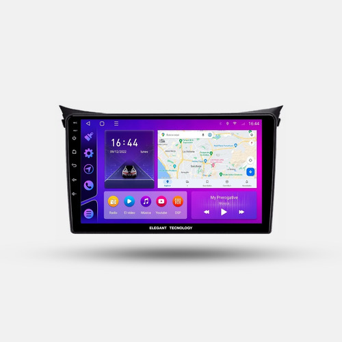 Autoradio Android 11 Hyundai I30 2011-2016 2+32gb 8core Qled