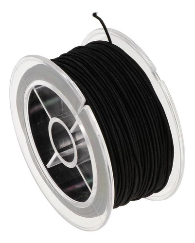 Imagen 5 de 12 de 5 Cuerdas Elásticas Para Hacer Joyas Budistas, Color Negro,