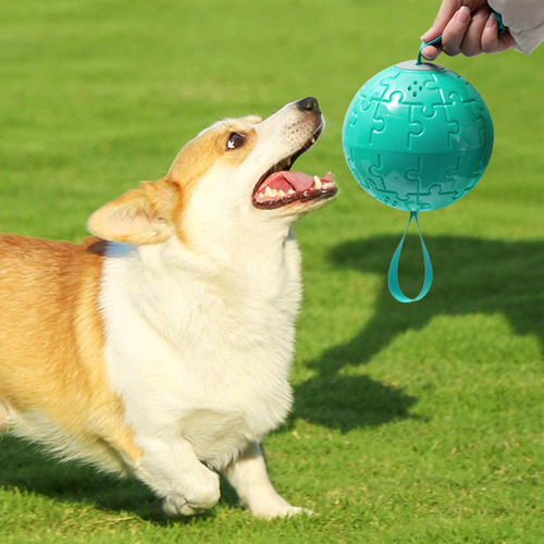 Juguete Para Masticar Para Perros Chirriantes, Dispensador