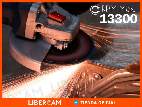 Imagen 7 de 10 de Set X10 Disco Abrasivo Flap 115mm Grano 40/60/80/100