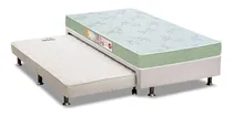 Comprar Cama Box C\u002Faux Solteiro: Colchão Espuma Castor D33 Sleep Max