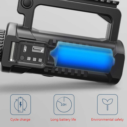 Lámpara Portátil O Night Lights Linterna De Mano Led Para Ex