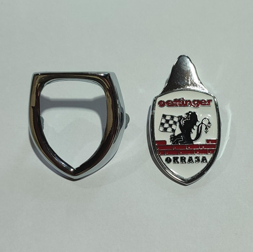 Emblema Insignia Capo Oettinger Okrasa Con Moldura Vw Fusca 