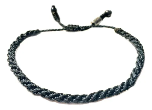 Pulsera De Cuerda Marinera Azul - Joyería Hecha Mano T...