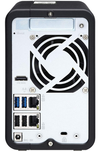 Imagen 3 de 3 de Nas De 2 Bahías Ts-253d-4g-us De Qnap Intel Celeron J4125