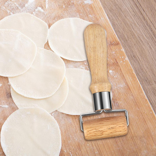 Rodillo De Madera Para Amasar, Rodillo Manual En Pequeño