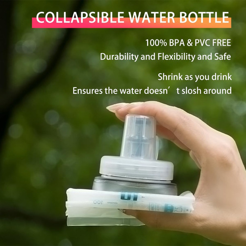 Soft Flasks Frasco De Agua Suave Para Correr, Botellas De Ag