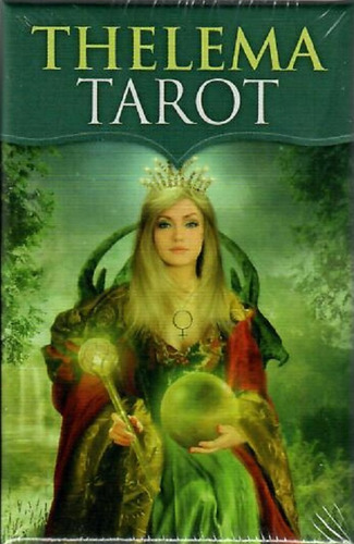 Mini Thelema (cartas) Tarot - Renata Lechner -gru