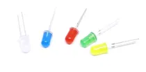Comprar Paquete De 100 Diodos Led Difuso 5mm Varios Colores