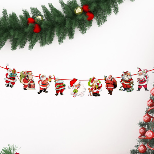 Banner De Navidad, Banderas Colgantes, Accesorios Diy,