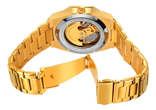 Reloj Mecánico Automático Forsining 344d Skeleton Gift Para