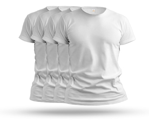 Kit Com 4 Camisetas Dry Fitness
