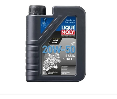 Aceite 20w50 Basic Street Mineral 4t Liqui Moly 